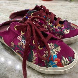 Superga backless shoes- size 6